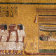 East wall of the tomb’s burial chamber after restoration.
